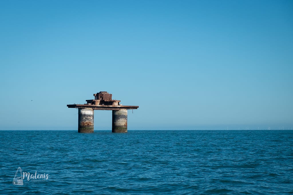 OLD Knock John Maunsell Fort on the Horizon