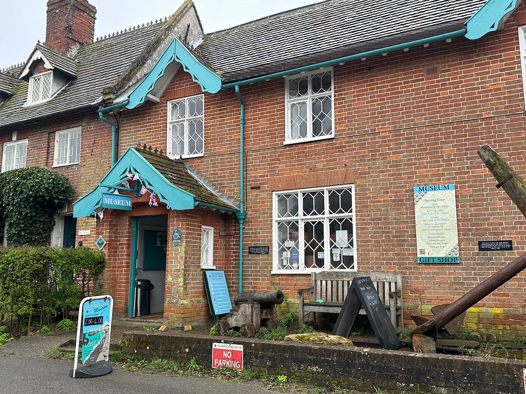 The Dunwich Museum from the outside, the first reason to visit Dunwich