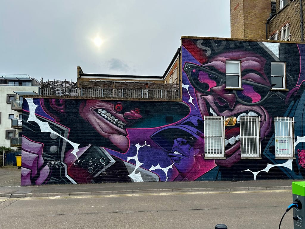 OLD Untitled ‘gangsters’ by Gent48 (Southend City Jam 2022)