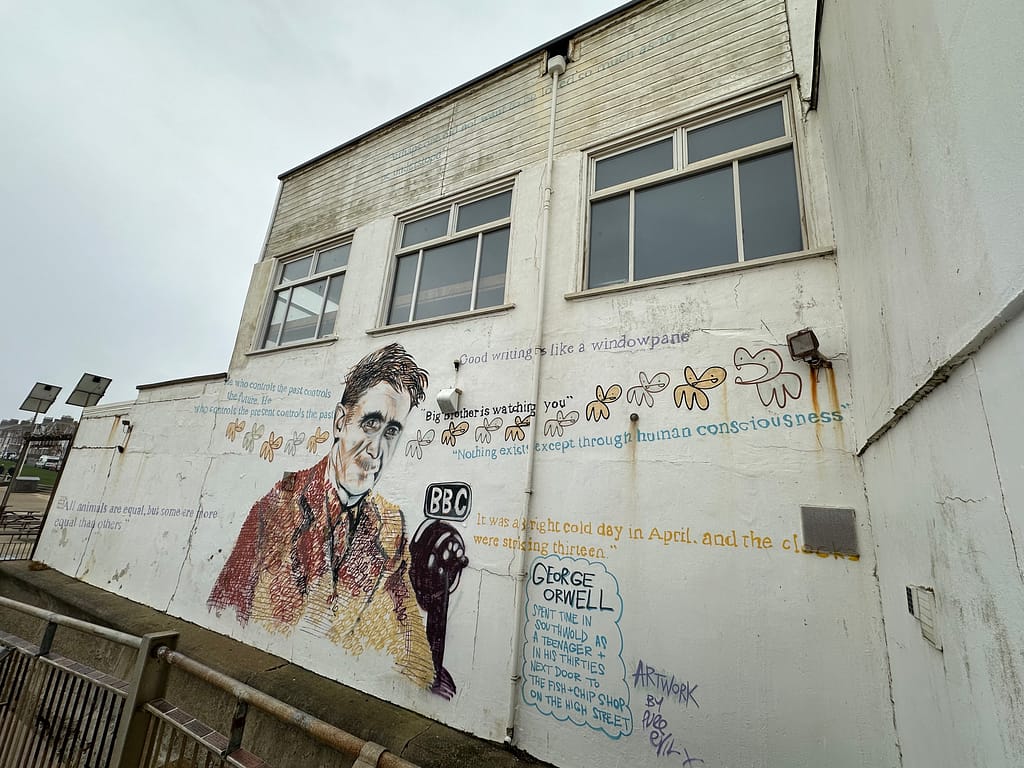 George Orwell Mural