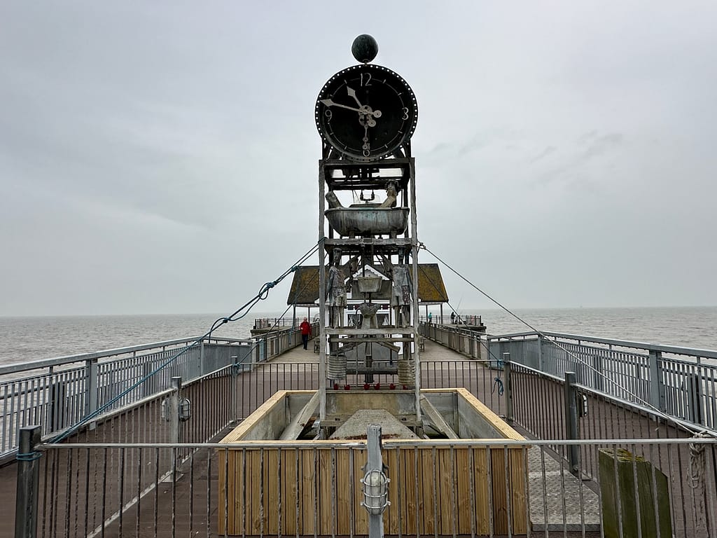 The Water Clock on Southwold Pier