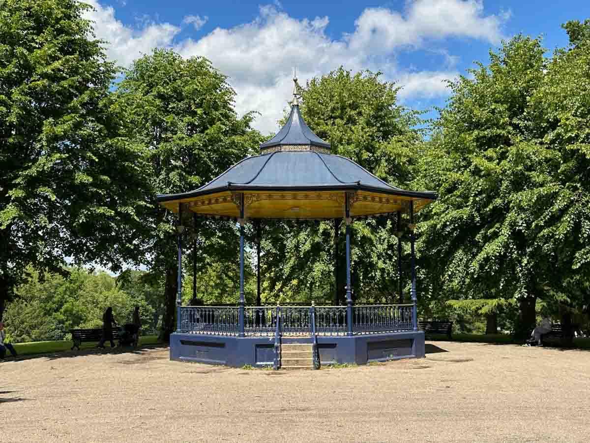 Victorian Bandstand in Colchester's Castle Park