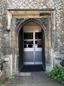 Entrance to Colchester's Natural History Museum